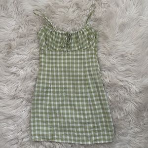 brandy melville plaid dress